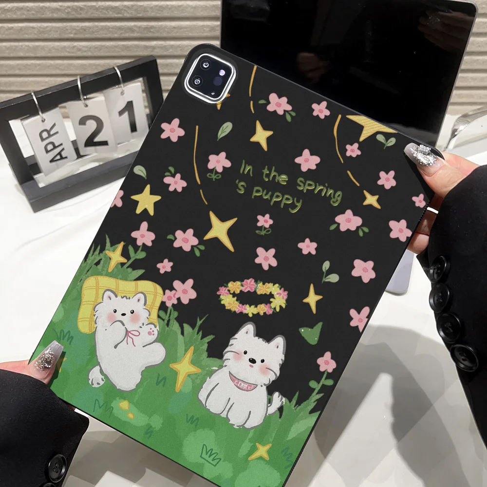 Cute Puppy Silicone Case For Xiaomi Redmi Pad 2 9.7 2026 Cases Pad 2 Pro 12.1 K Pad 8.8 2025 SE 11 8.7 Tablet Protective Covers