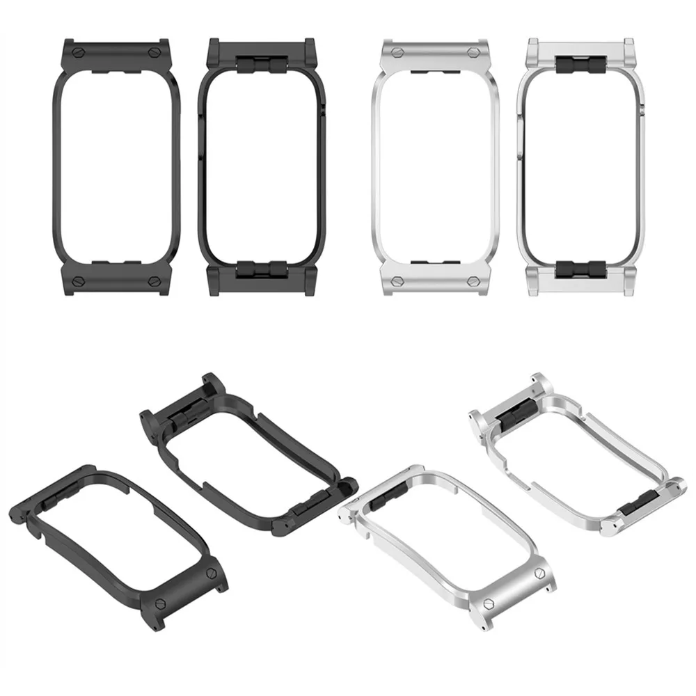Metal Case For Garmin CIRQA Frame Smart Watch Protective Cover Accessories Connect 20mm Width Strap