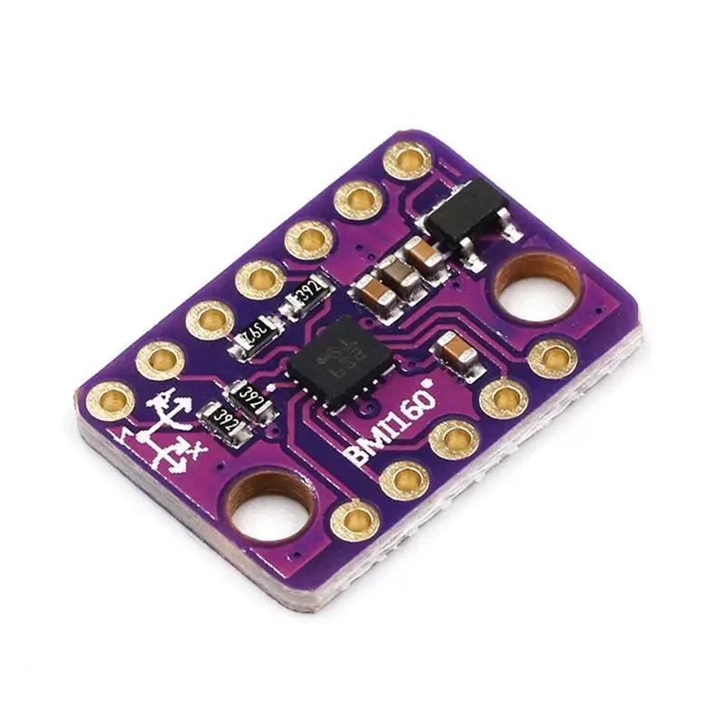 FFYY-10Set BMI160 GY-BMI160 6DOF 6-Axis Rate Gyro Gravitation Accelerometer Sensor Module IIC I2C SPI Communication Protocol 3-5