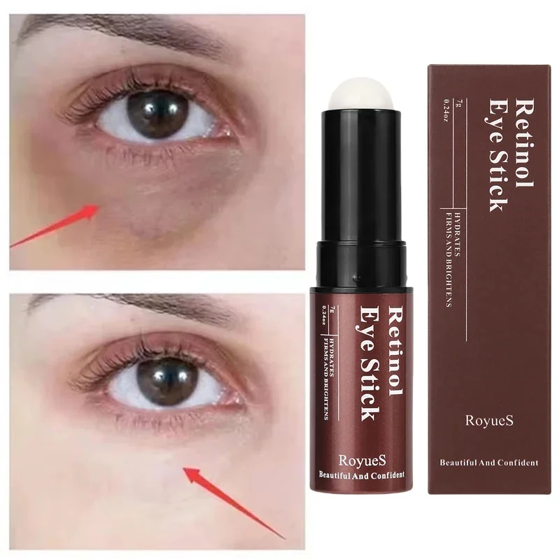 

Retinol Eye Stick Light Dark Circles Eye Bags Puffiness Anti-aging Eye Cream Eye Patch To Reduce Fine Lines Essence Care 7g