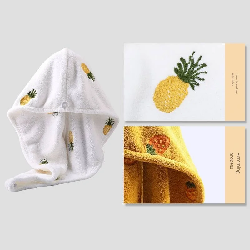 Microfiber Towel for Ladies, Long Hair, Quick Drying, Absorbent, Shower Cap, Bath Cap, Bathroom Accessories, Soft, 1Pc