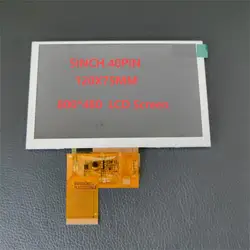 5Inch 40 Pins HD LCD Screen 800x480 RGB Display LCD Panel For MP4 GPS Game Device 120x75mm