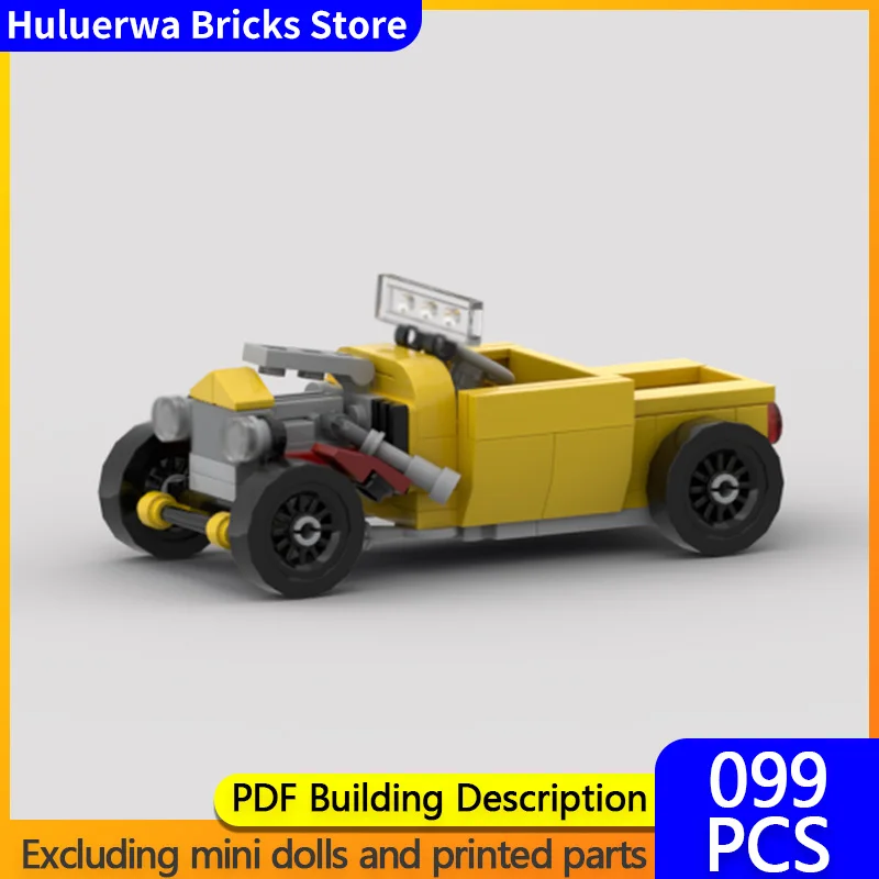 

Speed Hypercar Model MOC Building Bricks Modification Convertible Pickup Modular Technology Gifts Holiday Assemble Children Toys