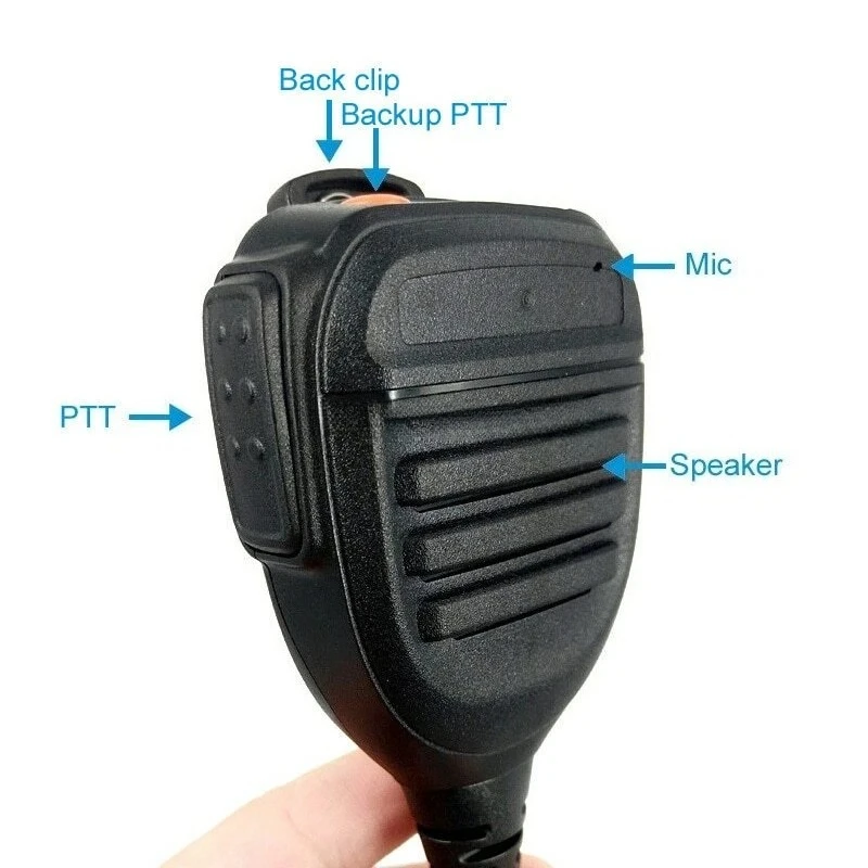 PTT Hand Microphone Speaker Mic for HYT Hytera TC-700 TC-610 TC-620 TC-500 TC-518 TC-580 TC-446S TC-600 TC-618 Walkie Talkie