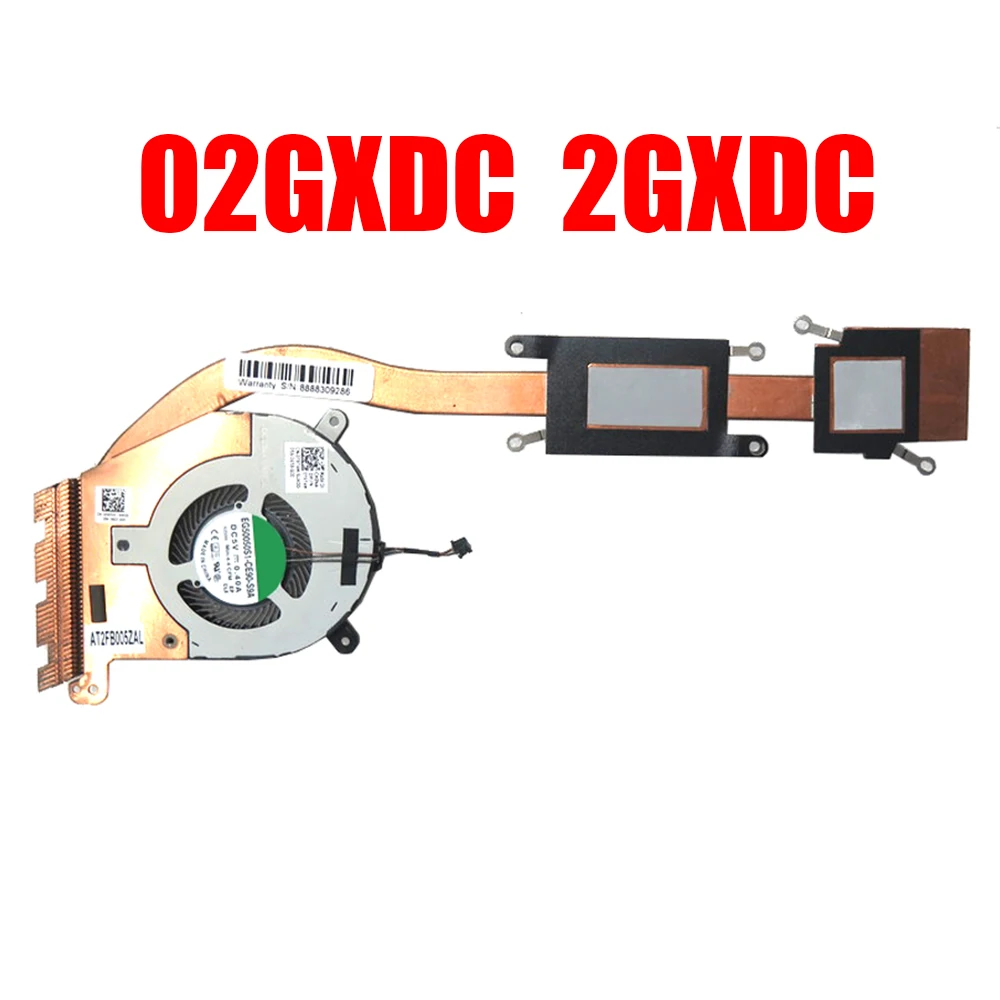 

Laptop Heatsink&Fan For DELL For Latitude 5400 02GXDC 2GXDC AT2FB005ZAL 0T9T4M T9T4M EG50050S1-CE90-S9A New