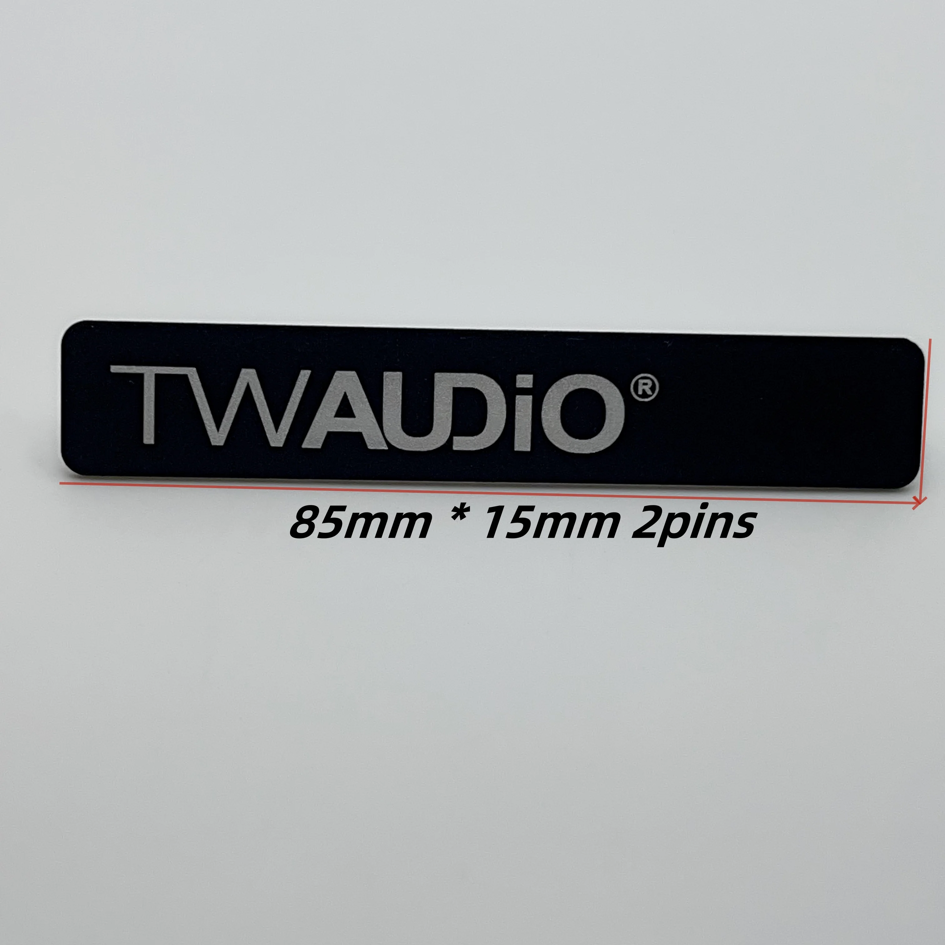 

2pcs 5pcs 10pcs 3D Metal High-Quality TWAUDIO Emblem Logo Decal Speaker Sticker Styling Badge Personality Decoration Accessories