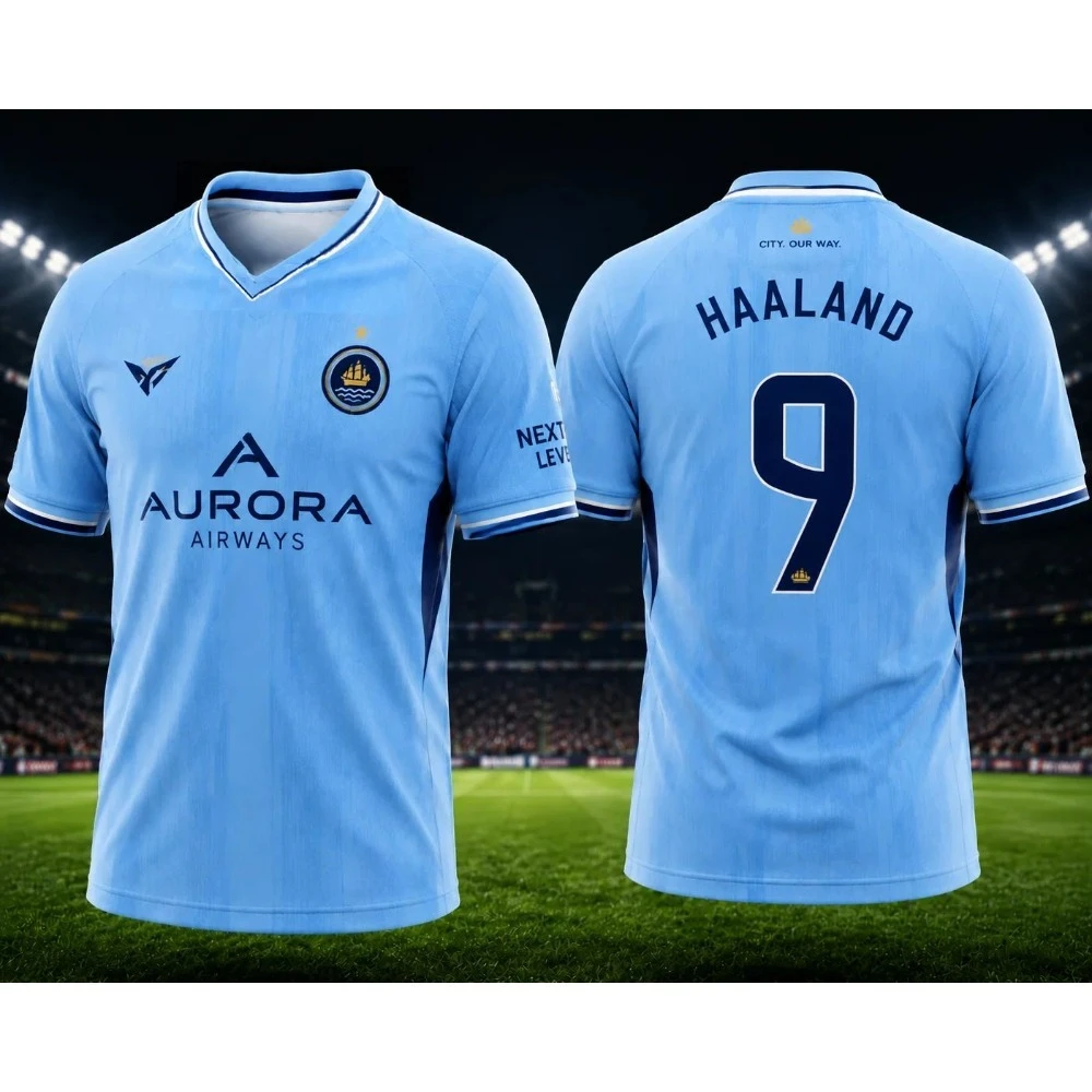 Outdoor Lighting Jersey - Camisa de Futebol Masculina de Verão,
