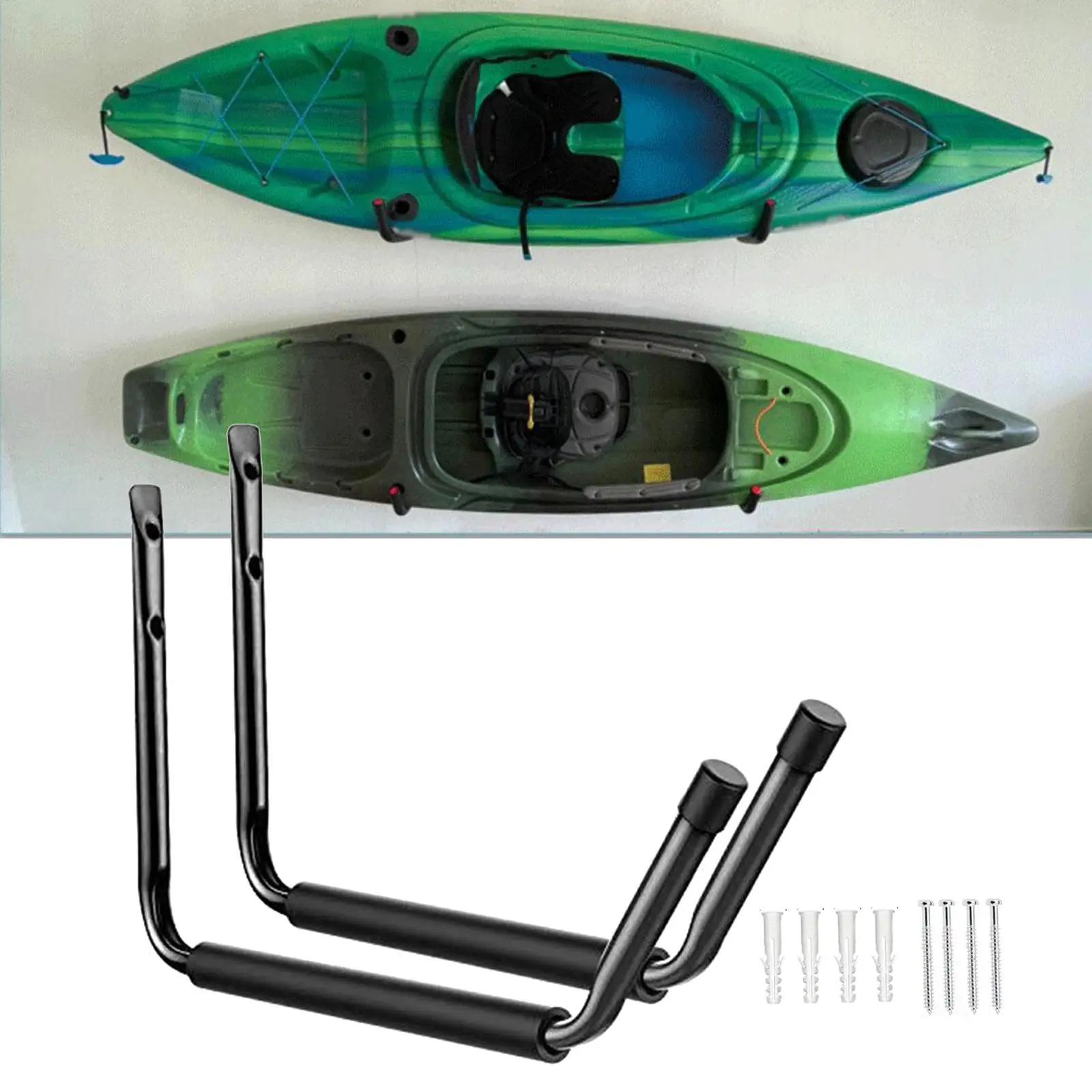 

2 шт. стойка для хранения каяков, гаражный крючок для хранения для сноубордов, велосипедов