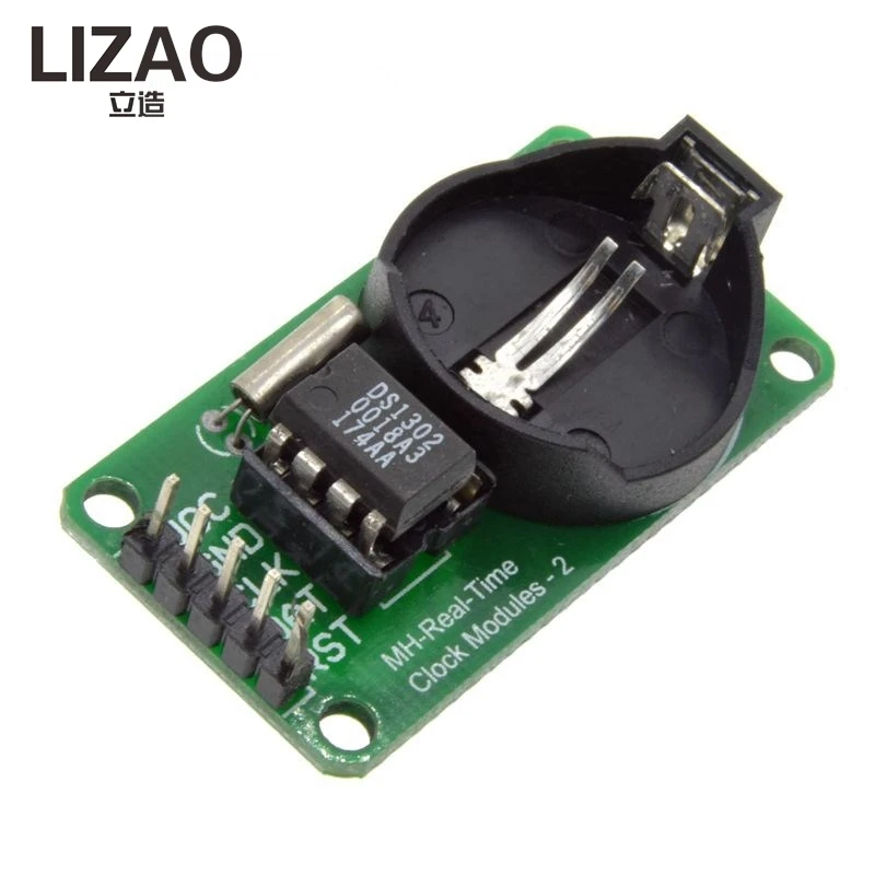 LIZAO Arduino DS1302 RTC Module, Real Time Clock Timing Unit for MEGA UNO DIY Starter Kit and Circuit Experiment
