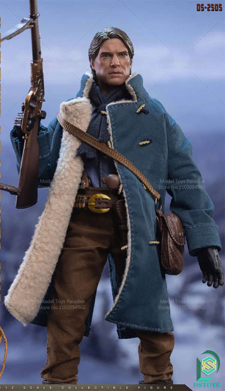 DSTOYS DS-2505/06 1/12 コレクタブルトイ ウエストカウボーイ ダブルヘッドカービング アーサー メンソルジャー 6インチ アクションフィギュア モデル ギフト