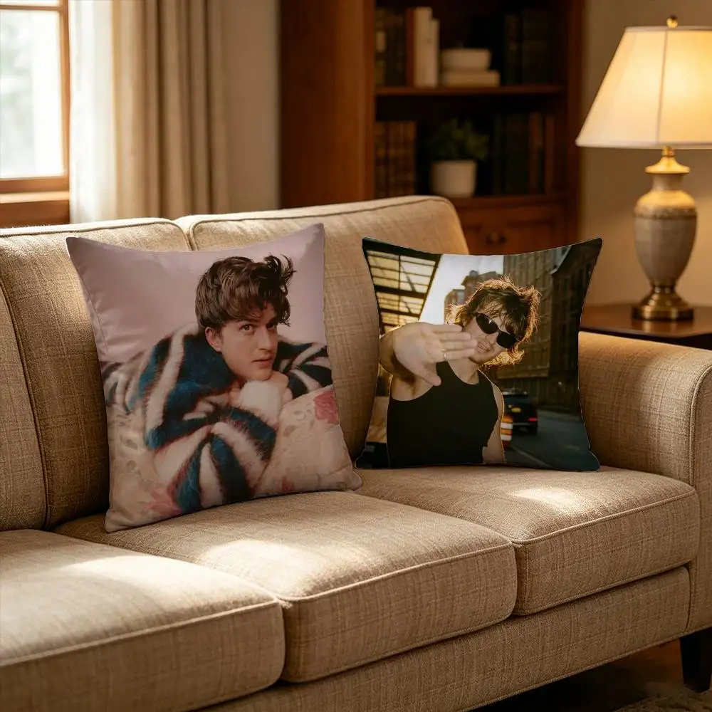 

Actor J-Joe K-Keery Pillow Case Cushion Cover Throw Pillow Case For Car Sofa