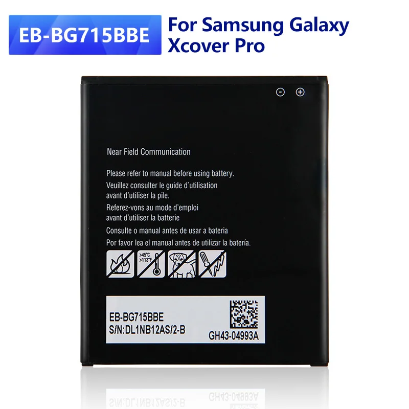 New Replacement Battery EB-BG715BBE EB-BG736BBE For Samsung Galaxy Xcover Pro Xcover6 Pro Phone Batteries 4000mAh