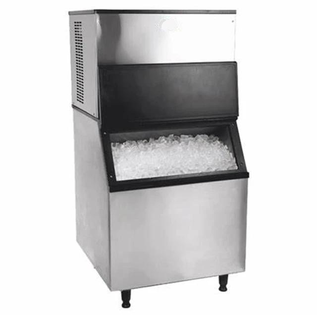 Super efficient fully automatic split ice maker