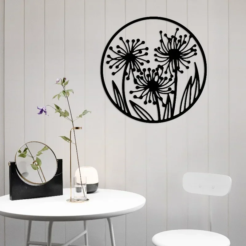 

The new bohemian dandelion metal wall decoration is perfect for bedrooms and apartments. Stylish housewarming gifts