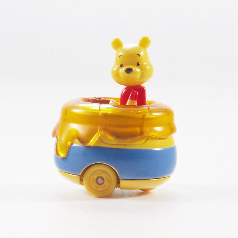 TAKARA TOMY-modelo de vehículo de Motor Tomica Winnie The Pooh RD-02, adorno, Mini coche de aleación fundido a presión, juguete para niños, regalo de Navidad