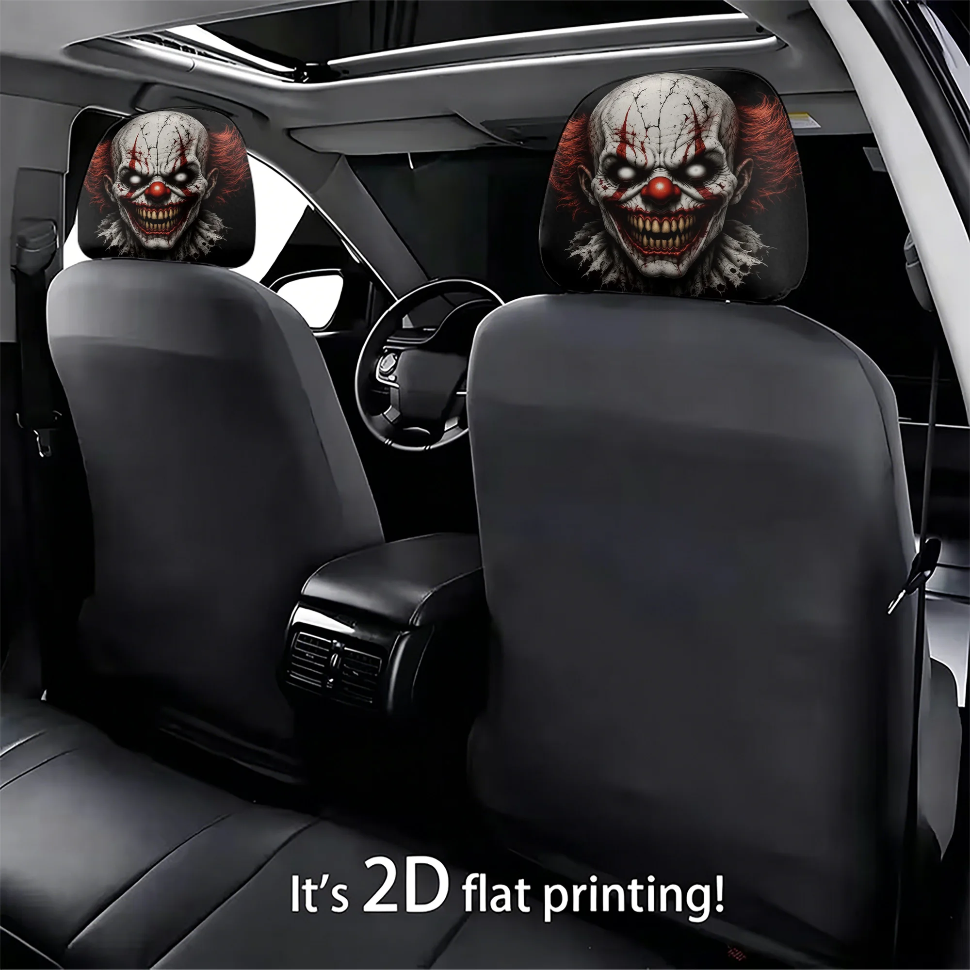 2pcs car headrest covers with  - Interior Design Style Quiz 评论和价格