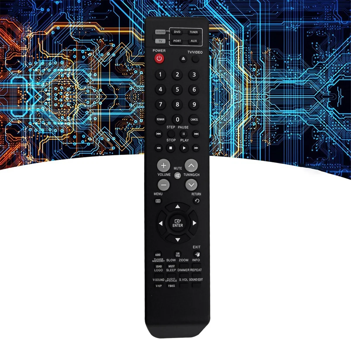 Controle remoto para samsung ah59-01907k, para ah59-01907s, ah59-01907r, ht-z110, ah59-01907c, ah59-01907l, para sistema de home theater