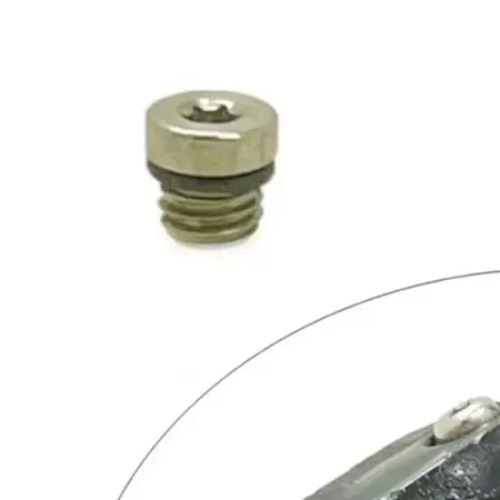 Lightweight Brake Parts Bike Bleed Screw for Easy Installation For Various Weather Conditions Set Of Two Installation