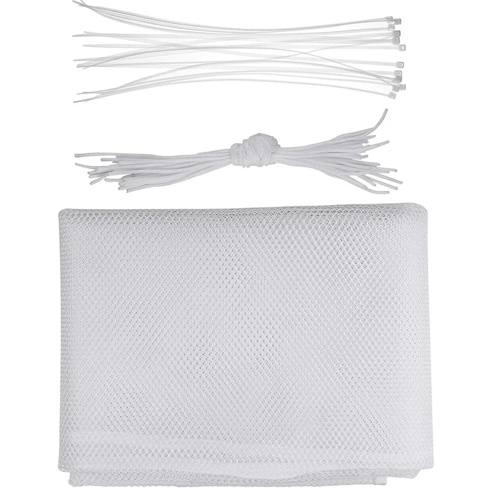 

Balcony Net for Kids and Pets 3x0.9m Sturdy Railing Covers Easy Install Safety Guard Mesh for Stairs and Decks