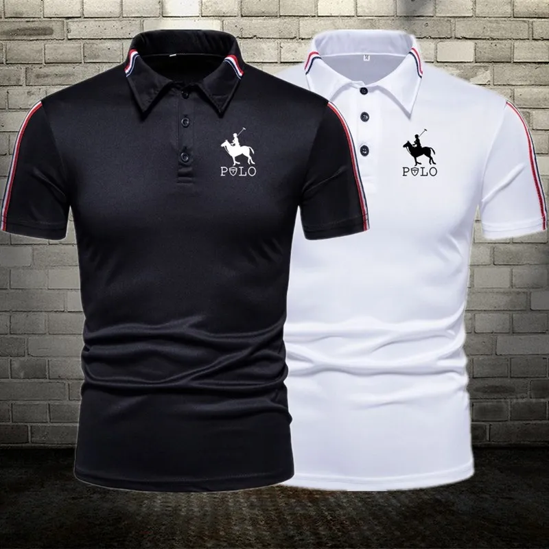

New Summer Casual Short sleeved Shirt Men's Short sleeved Polo Shirt