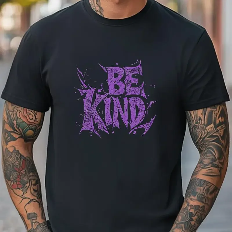 

Be Kind Graphic Art Unisex T Shirt Women Men Trendy Tee Fashion Casual T shirt