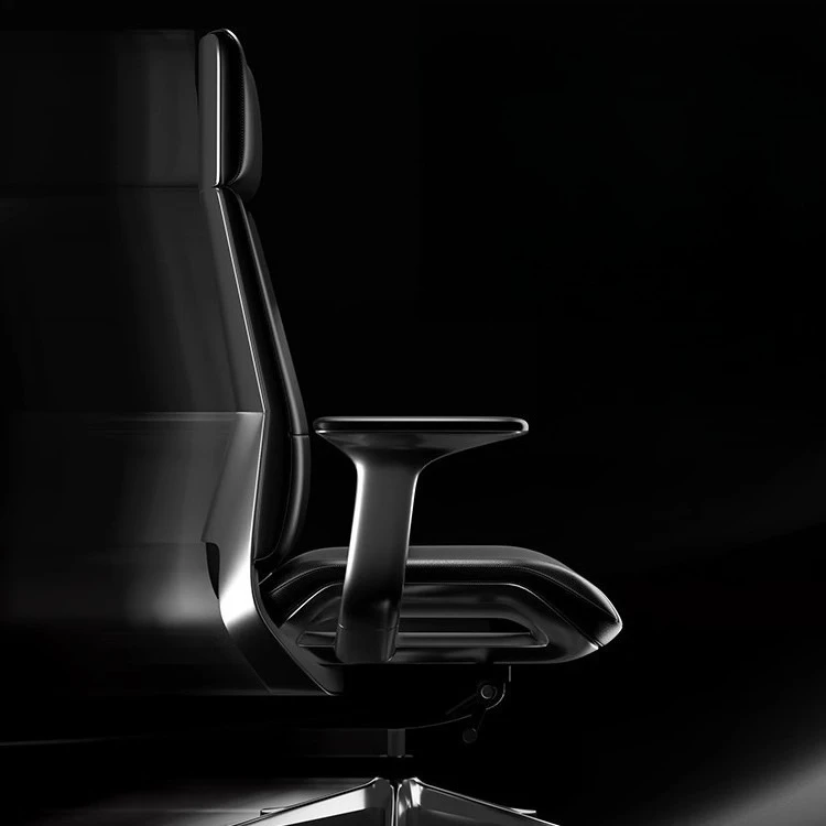 Light luxury new leather boss chair home comfort ergonomics