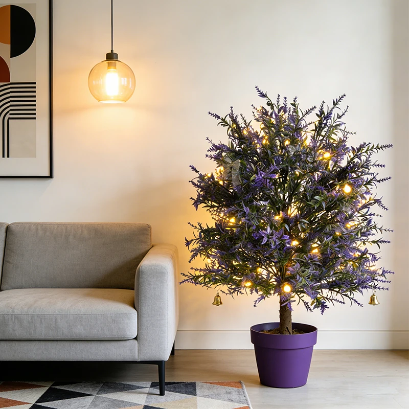 

Nordic-style artificial greenery, lavender, garden bonsai, wedding decorative bouquets, and outdoor decorative ornaments.