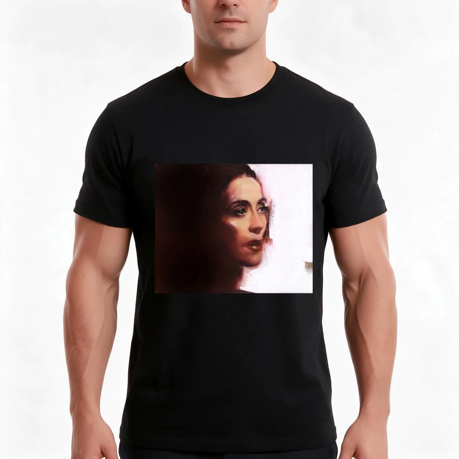 Portrait of Martha Graham T-Shirt, Summer Casual Cotton Tee, Oversized Streetwear Tops, Vintage Graphic Print, Unisex Men Women