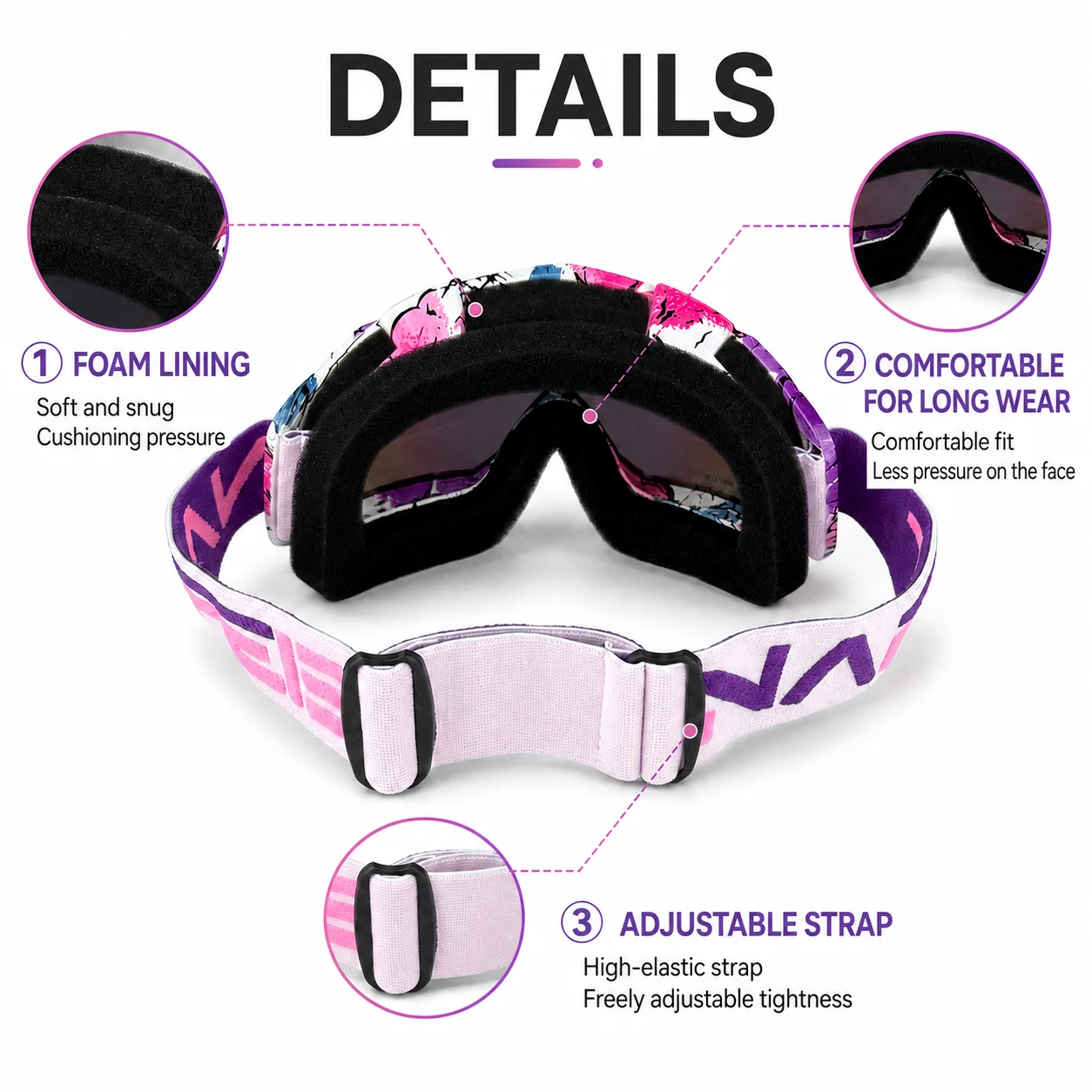 Gogle narciarskie, odpowiednie – Snow Goggle Uv recenzja i cena