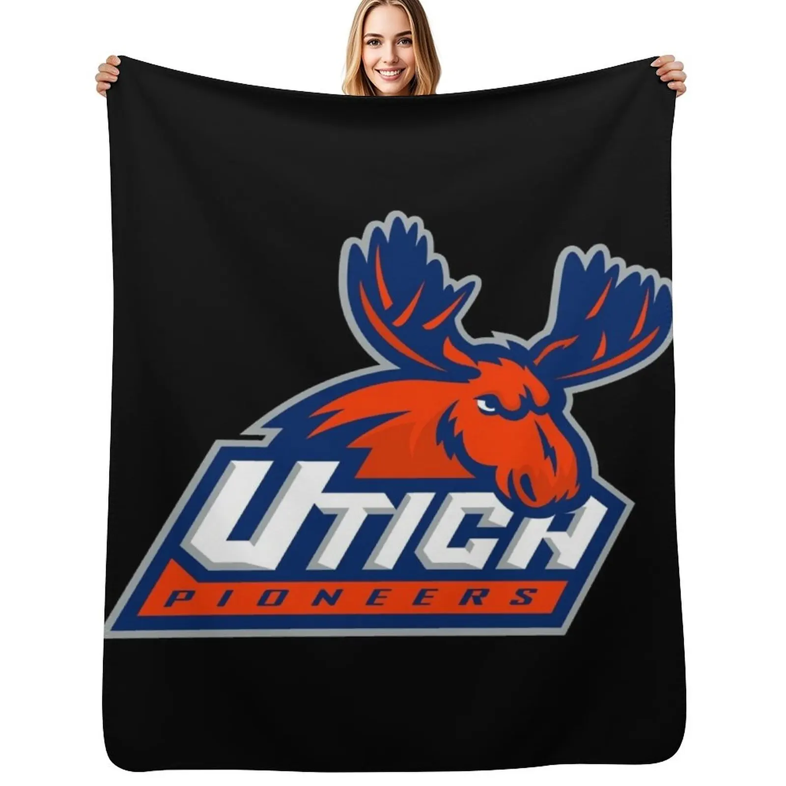Utica pioneers Throw Blanket blankets and throws Summer Shaggy Soft Polar Hair Blankets