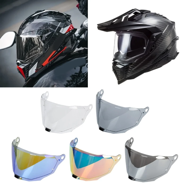 

Upgrades PC Lens Scratch Resistant Lens Easy to Install Replacement Lens Motorcycle Riding Clear Lens Upgrades for