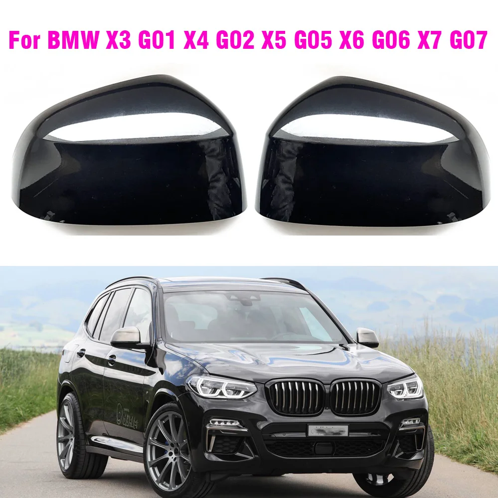 

Крышка для бокового зеркала заднего вида для BMW X3 G01 2018-2021 X4 G02 X5 G05 X6 G06 X7 G07 2019 2020