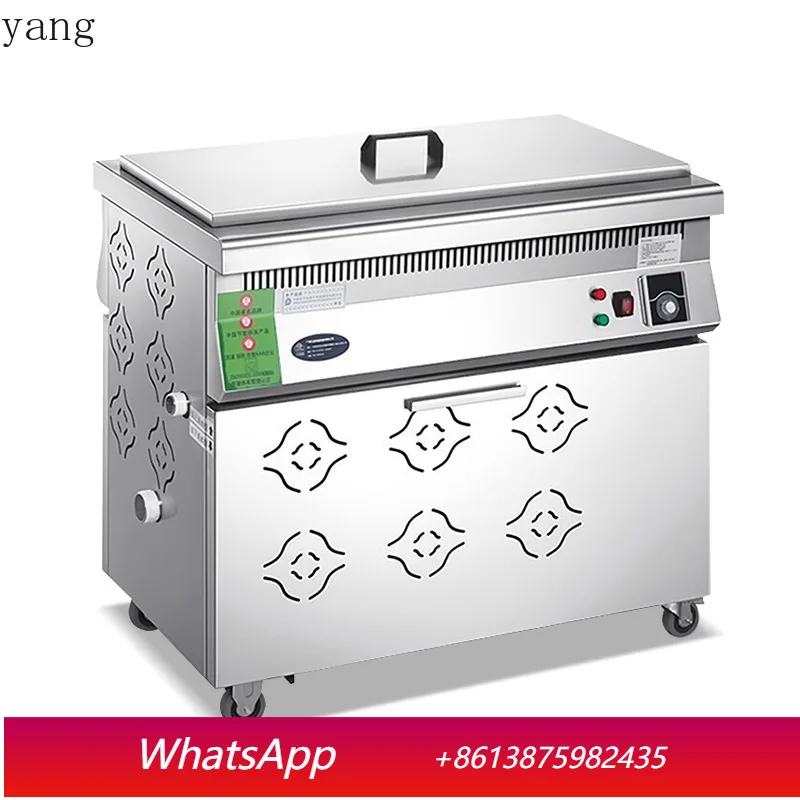 LH commercial oil and water separation fried chicken shop French fries fryer large capacity fritters electric pan heating
