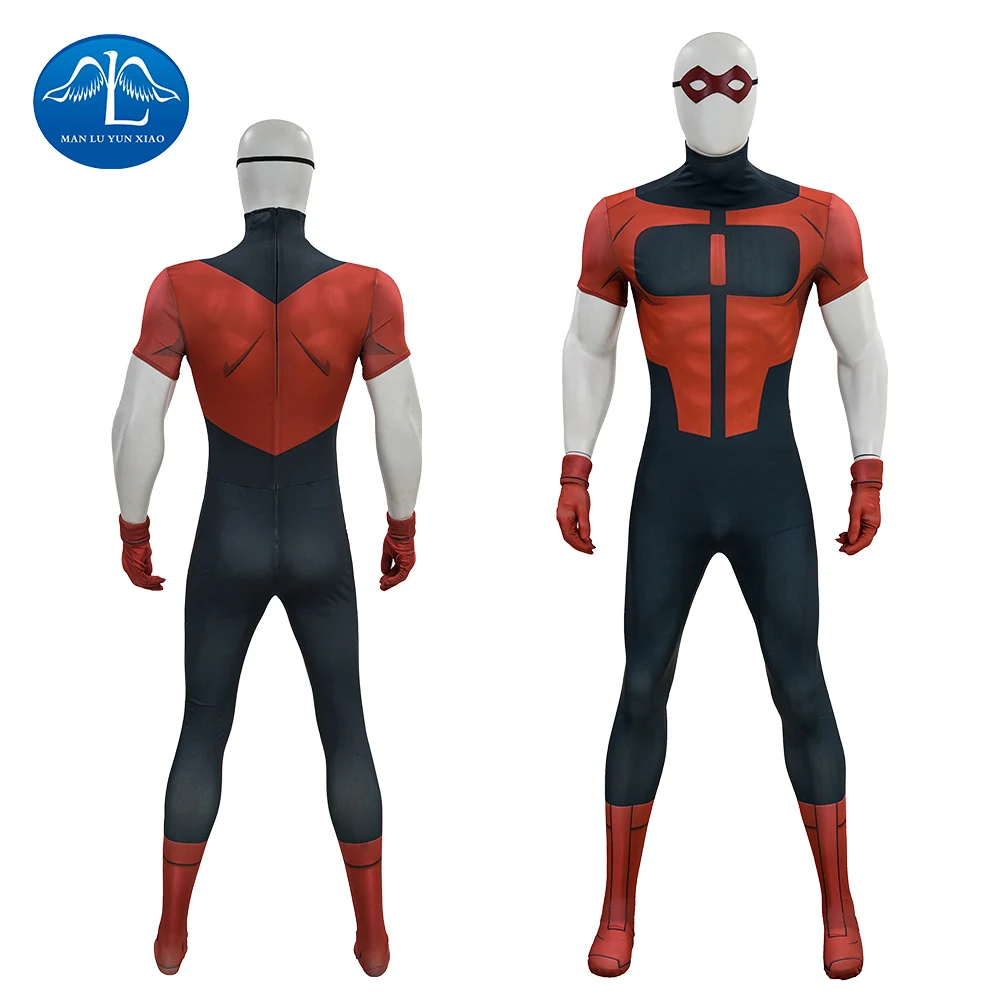 

Manluyunxiao Bodysuit Cosplay Costume Full Set XS-XXXL Halloween Christmas Comic Con