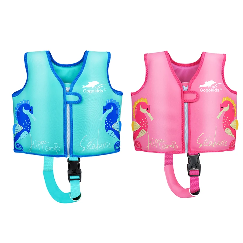 Neoprene Children's Life Jacket Wakeboard Jet Surf Surfing Buoyancy Aid Safe Buckle Jackets for Surfing Swimming Sailing Rafting