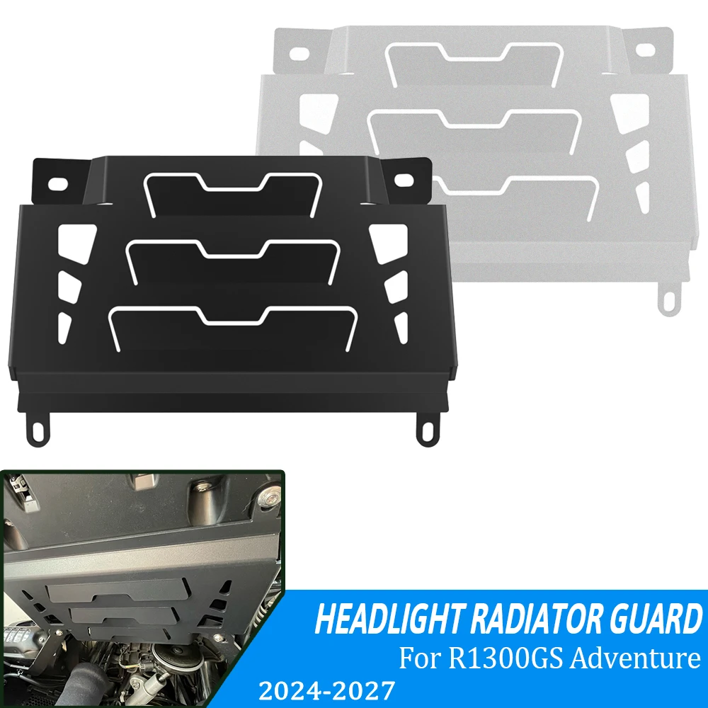 

Motorcycle Headlight Radiator Guard Protector Cooler Grill Cover For BMW R 1300 GS Adventure R1300GS R1300 GS ADV 2024-2027
