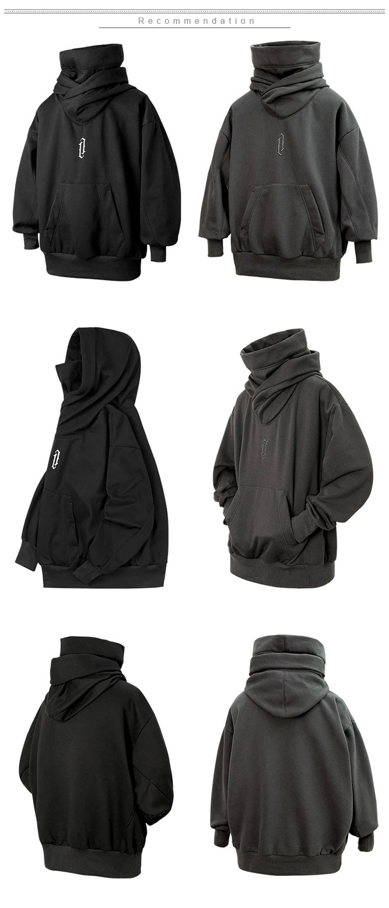 Sweat à Capuche Vintage Vexed Generation - Taille S Noir - Longueur 56 Cm - Occasion Très Bon état