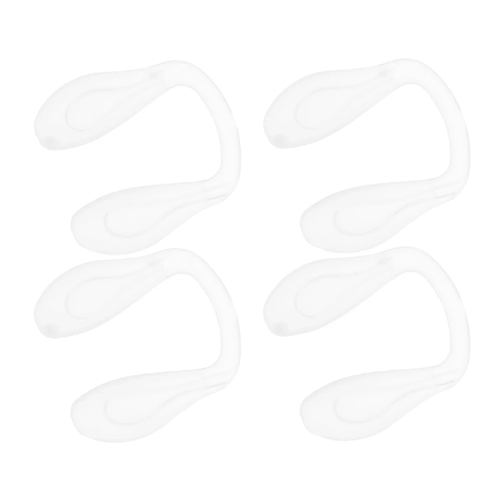 4pcs One-piece Nose Pad Bracket Soft U-shaped Silicone Replacement Accessories Non- Perfectly