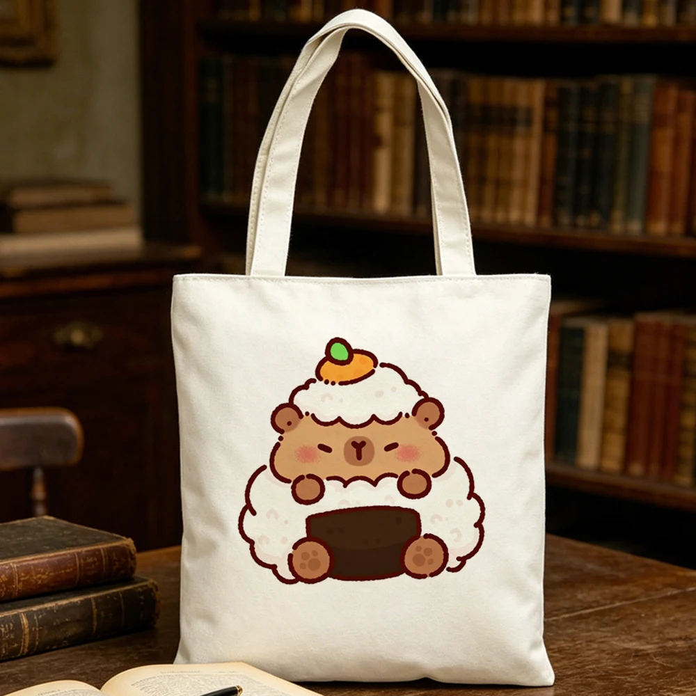 Capybara tote bag torba na zakupy shoulder  y2k sac cabas totebag femme