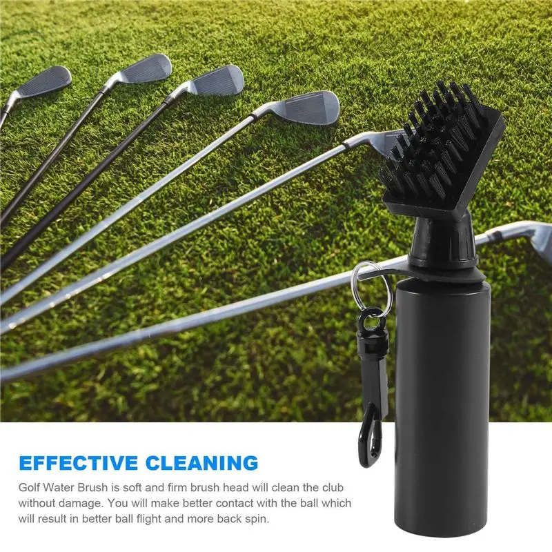 Golf Brush Golf Club Groove Tube Cleaner Deep Clean Iron Grooves Golf Squeeze Bottle Water Dispenser For Golf Club