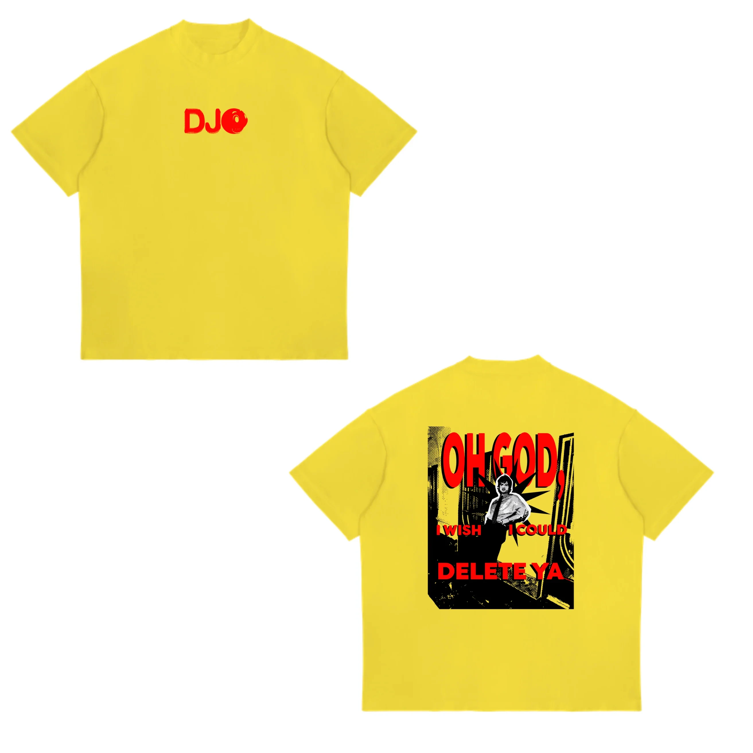 Djo Back on You World Tour 2025 Graphic T-shirts Men Women Clothing Fashion High Street T-shirt Casual Cotton casual T Shirts