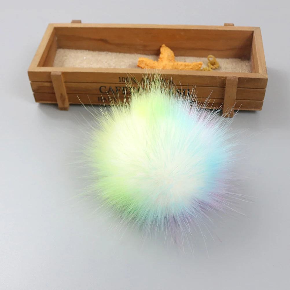 

Craft Wool Cap Ball Beanie Puff Attachment Scarf Balls Clothes DIY Sewing Projects Hat Decor Durability Safety