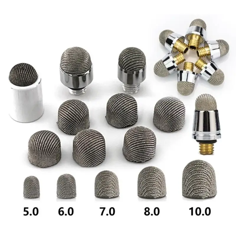 Y1UB 10pc Ergonomic Styluses Replacement Tip Conductives Fiber Material for Digital Art Office Work