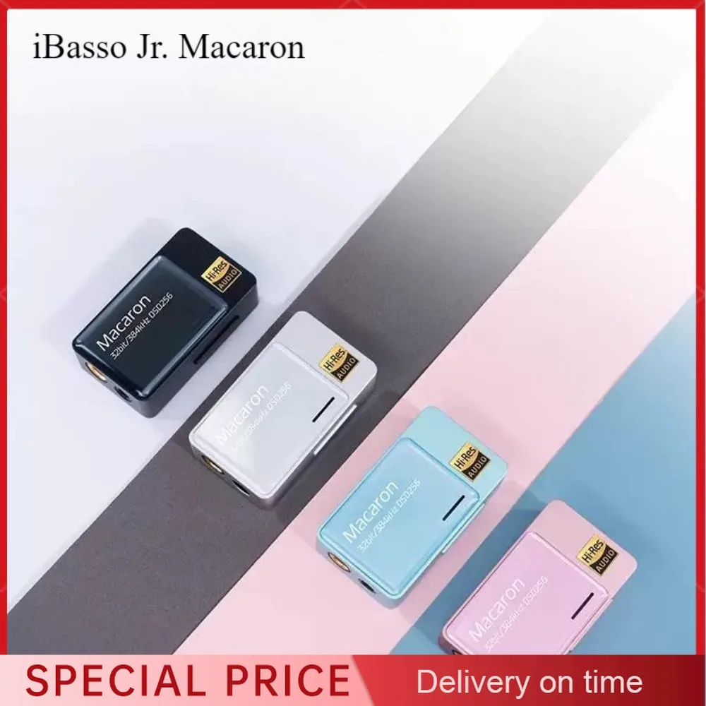 

IBasso Jr. Macaron Dual CS43131 DAC Headphone Amp 3.5+4.4 Outport Small Tail Decoding Earphone Amplifier For Mobile Phone