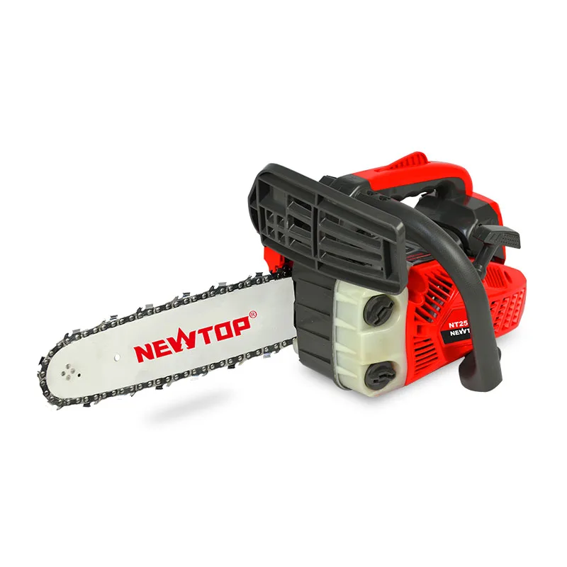 

ATV&UTVWholesale Mini Petrol Easy Starter Chain Saw 25CC with 10 Inch bar Gas Power 2510 Chainsaws for Cutting Wood