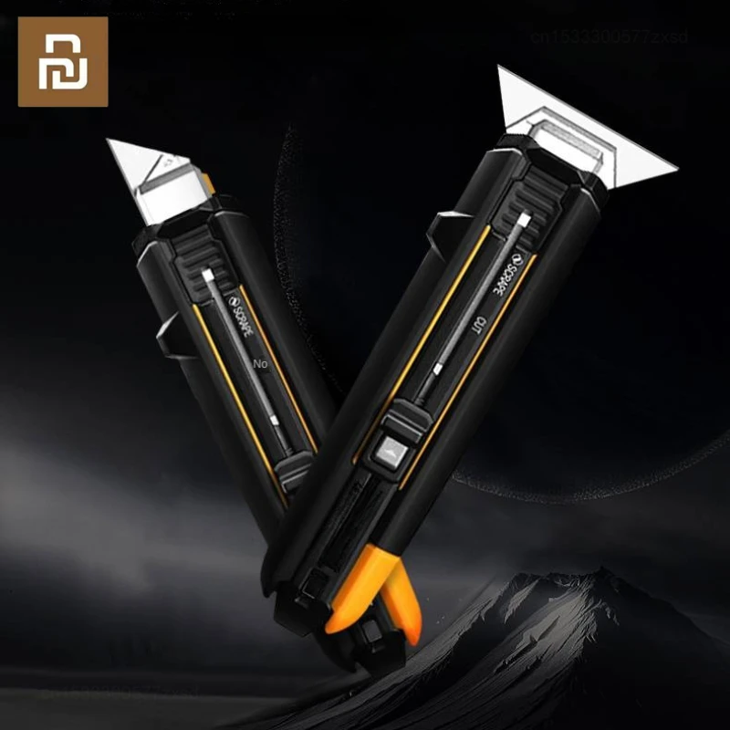 Xiaomi New ToughBuild Genuine Deformation Scraper Art Knife Wall Paper Deformation Metal Heavy Deformation Tool Knife Household