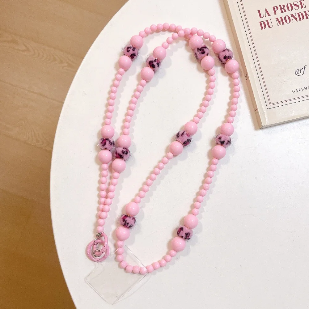 

Hairy Balls Crossbody Phone Strap DIY Hanging Rope Mobile Phone Lanyard Charm Bag Chain Phone Neck Straps Lanyard Patch