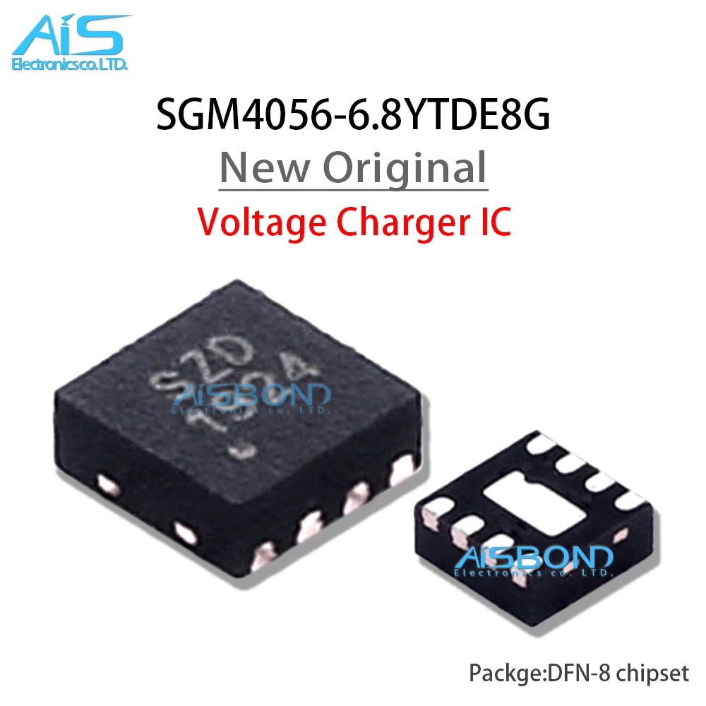 

10Pcs/Lot New SGM4056-6.8YTDE8G/TR SGM4056 DFN-8 Mark SZD High Input Voltage Charger IC