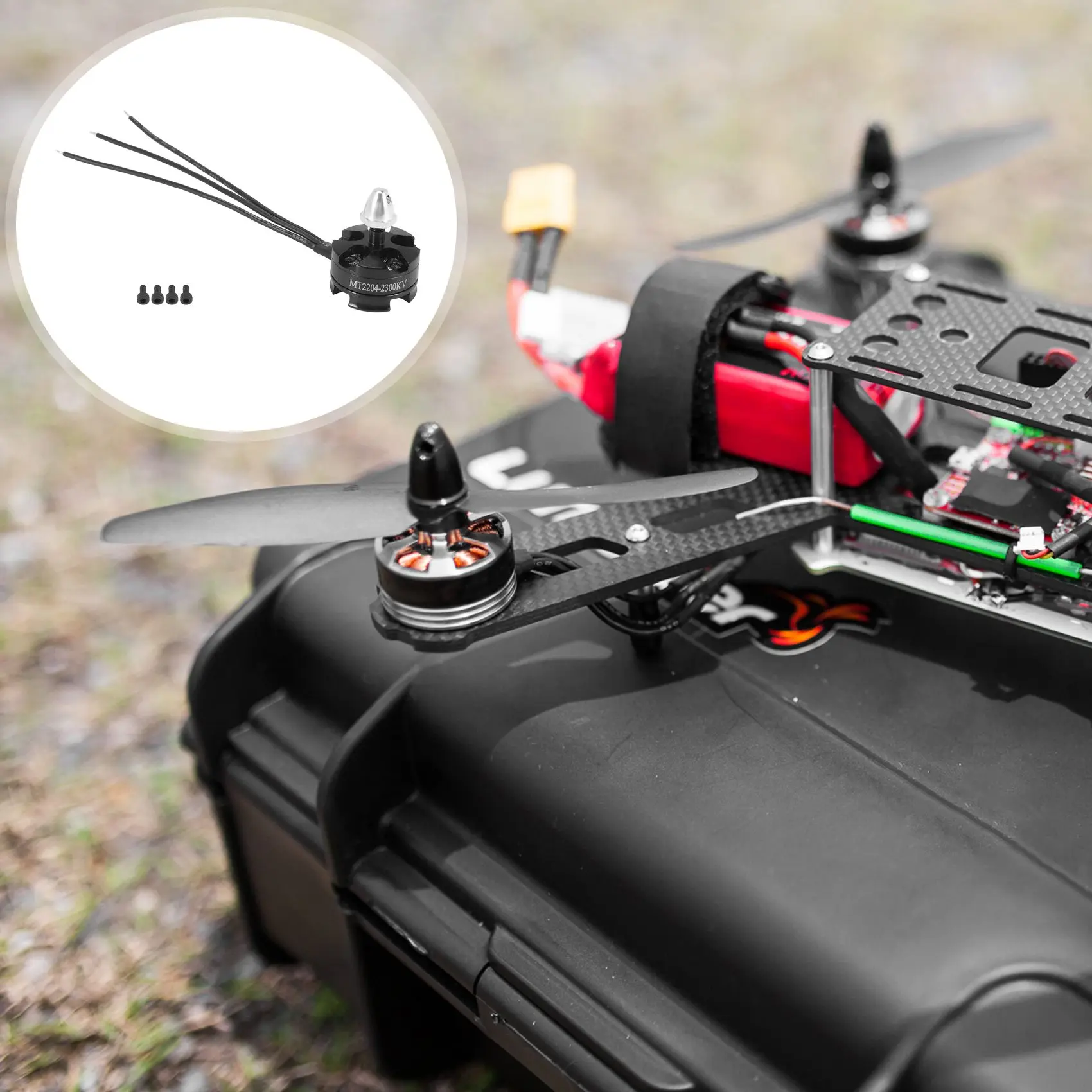 ODIES-MT2204 2204 2300KV Silnik Bezszczotkowy Quadcopter 250 QAV250 Do Mini 210 250MM Czteroosiowego Samolotu FPV