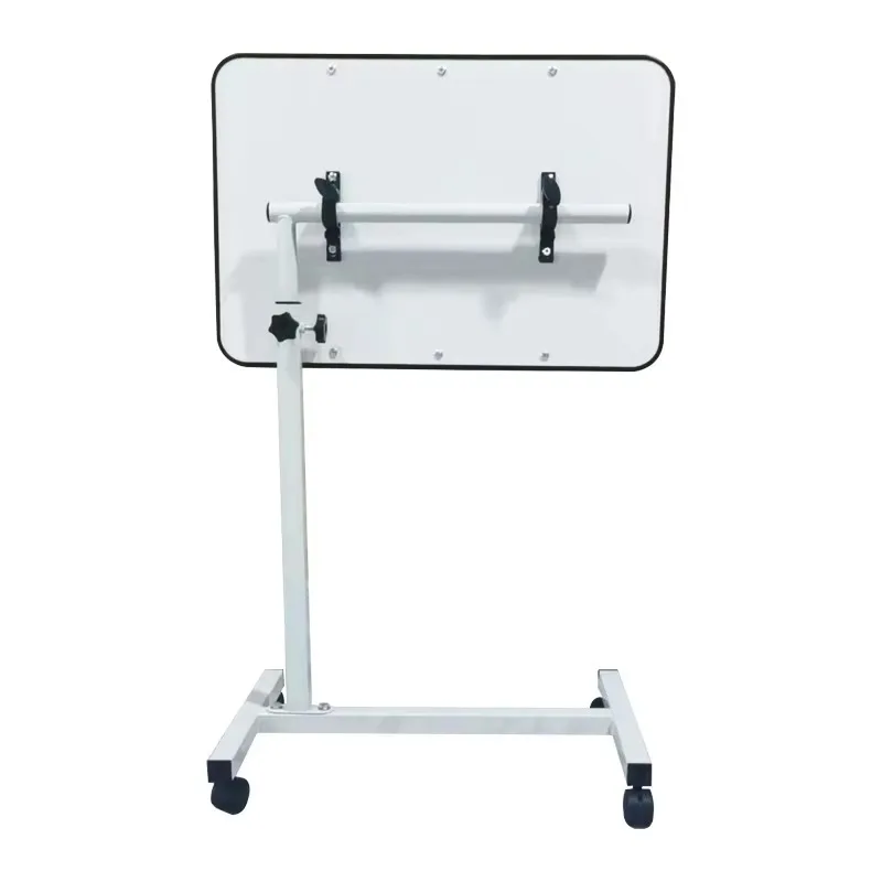ارتفاع قابل للتعديل مستشفى الطبية المنقولة رفع الميل المرضى تناول الطعام فوق السرير طاولة السرير فوق السرير مع عجلات #3